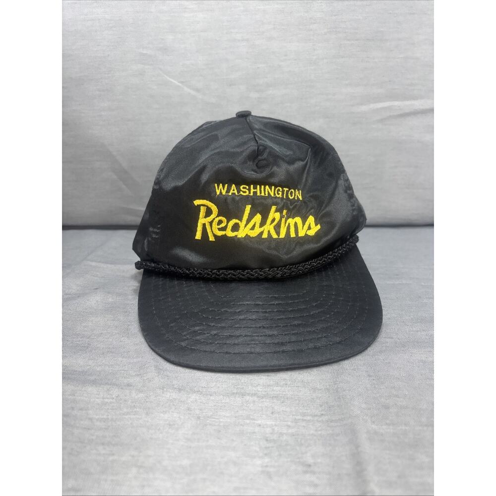 Vintage Washington Redskins Slide Back Hat Cap 70s 80s NISSIN 100% Nylon Rare - Picture 1 of 10